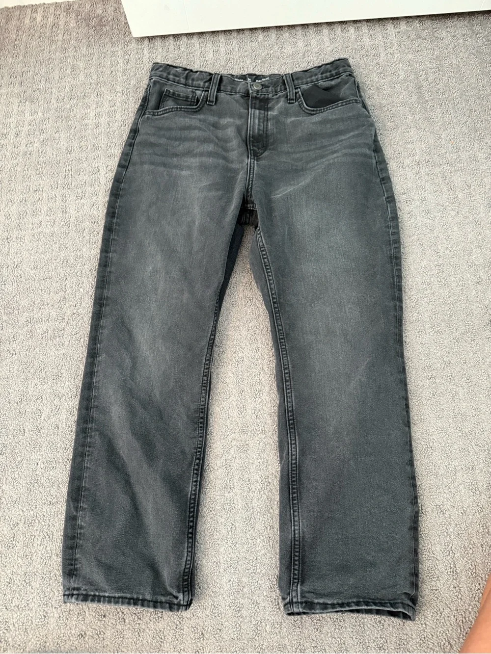 Old Navy Kids Black Straight-Leg Jeans